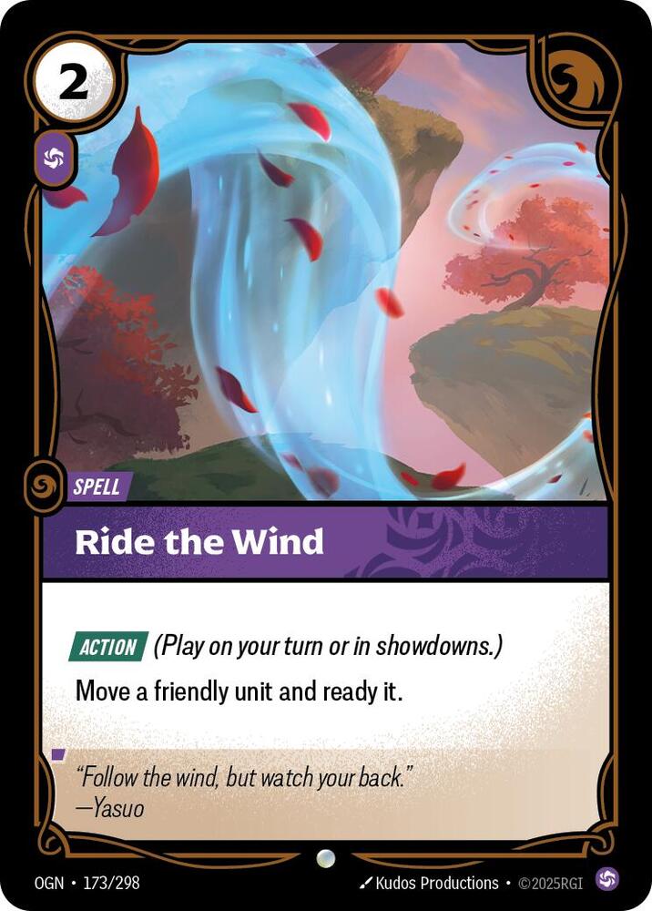 Ride The Wind 173/298