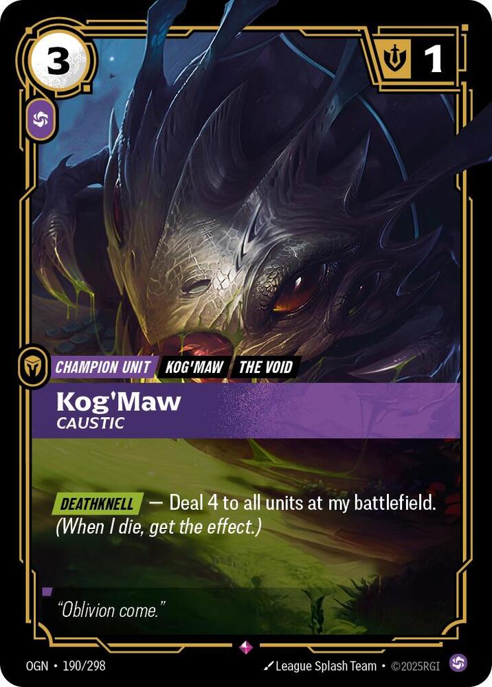 Kog'Maw - Caustic 190/298