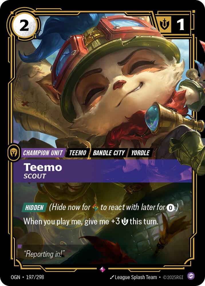 Teemo - Scout 197/298