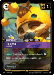 Teemo - Scout (Alternate Art) 197a/298