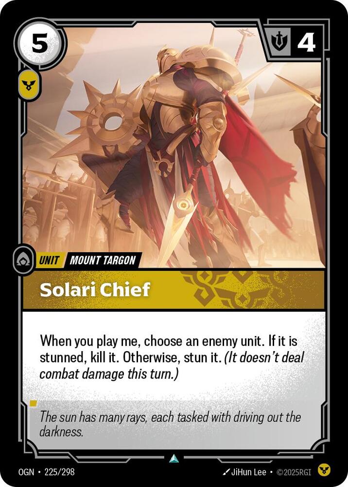 Solari Chief 225/298