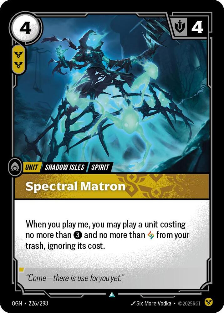 Spectral Matron 226/298