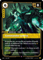 Commander Ledros 231/298