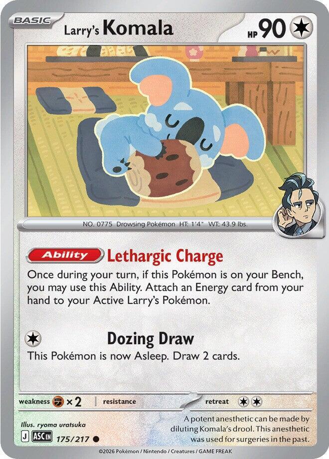 Carta Promo Larry's Komala Cosmo Foil Promo Inglés