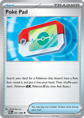 Poké Pad 081/088 Inglés