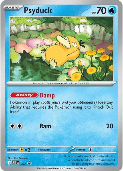 Carta Promo Mega Psyduck Español