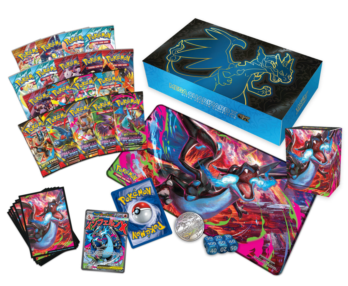 (Preventa) Mega Charizard X EX Ultra Premium Collection Español