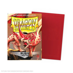 Dragon Shield Ruby Matte (100)