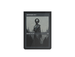 Heavy Play Curv Sleeves Standard 100 Artificer Grey Gris
