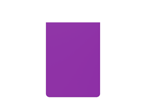 Heavy Play Curv Sleeves Standard 100 Bard Purple Morado