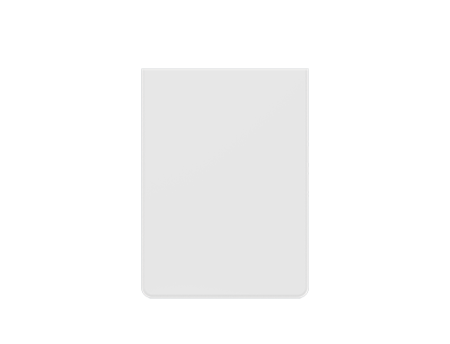 Heavy Play Curv Sleeves Standard 100 Cleric White Blanco