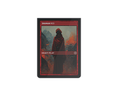 Heavy Play Curv Sleeves 100 Shaman red Rojo