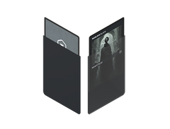 Heavy Play Curv Sleeves 100 Warlock Black Negro