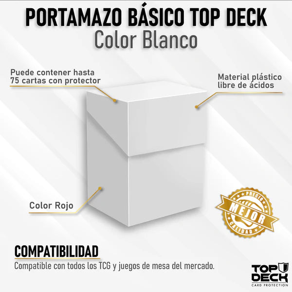 Portamazo Esencial Topdeck 75 Blanco