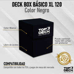 Portamazo Esencial Topdeck XL 120 Negro