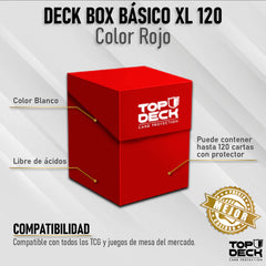 Portamazo Esencial Topdeck XL 120 Rojo