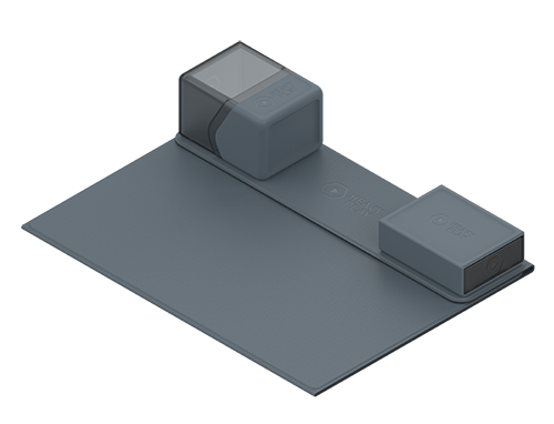 Heavy Play Playmat Artificer Grey Gris