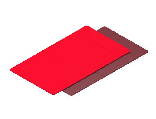 Heavy Play Playmat Barbarian Red Shaman Red Rojo