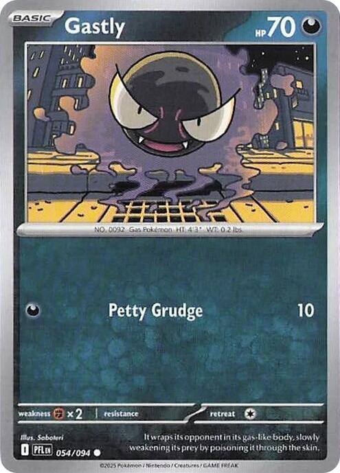 Gastly 54/94 Inglés
