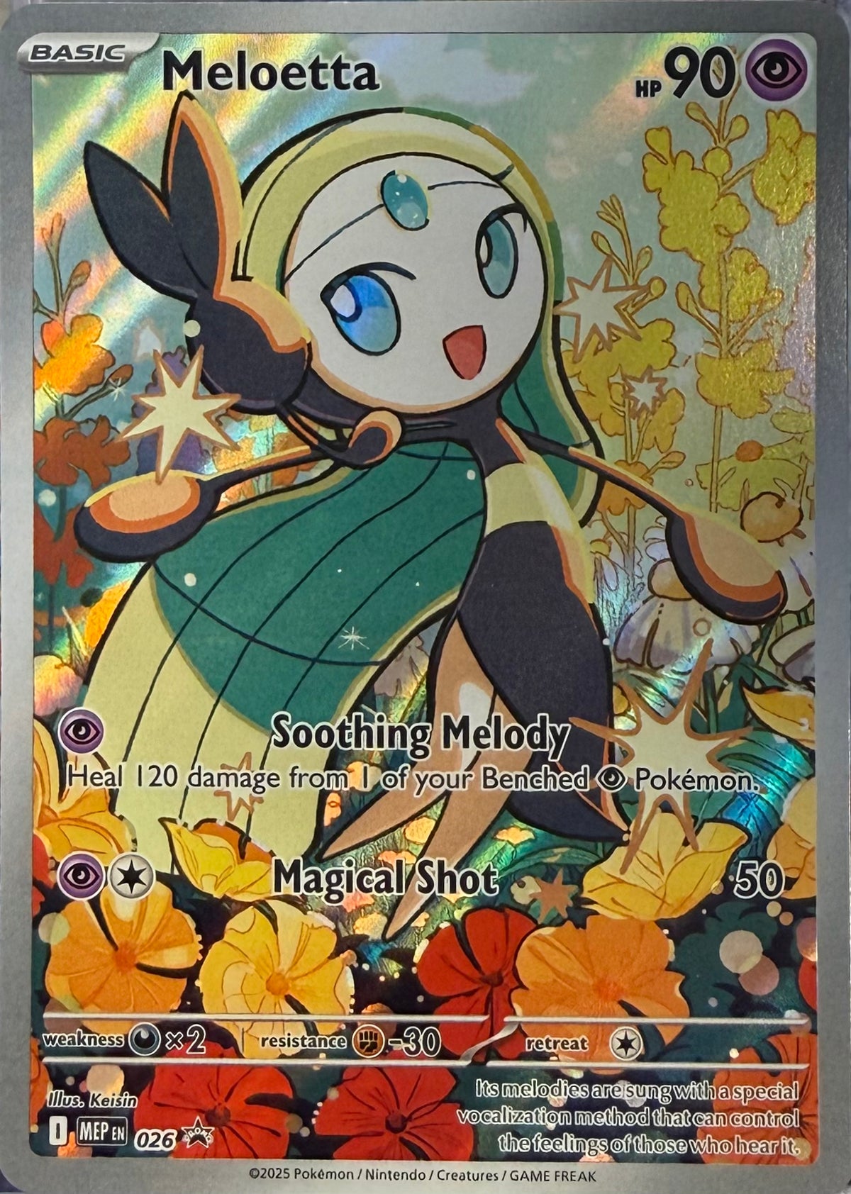 Meloetta Promo MEP 026 Inglés