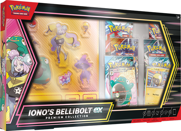 Iono`s Bellibolt Ex Premium Collection Inglés