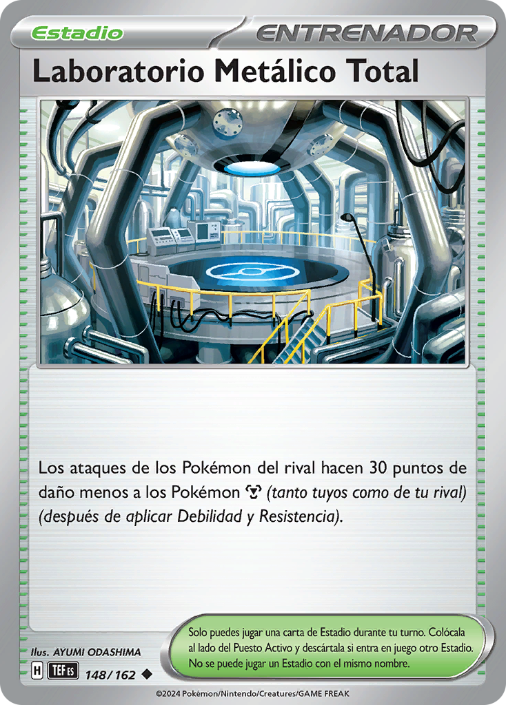 Laboratorio Metálico Total Español