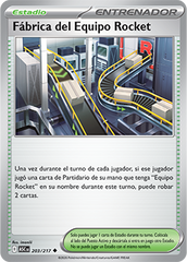 Fabrica del Equipo Rocket Español