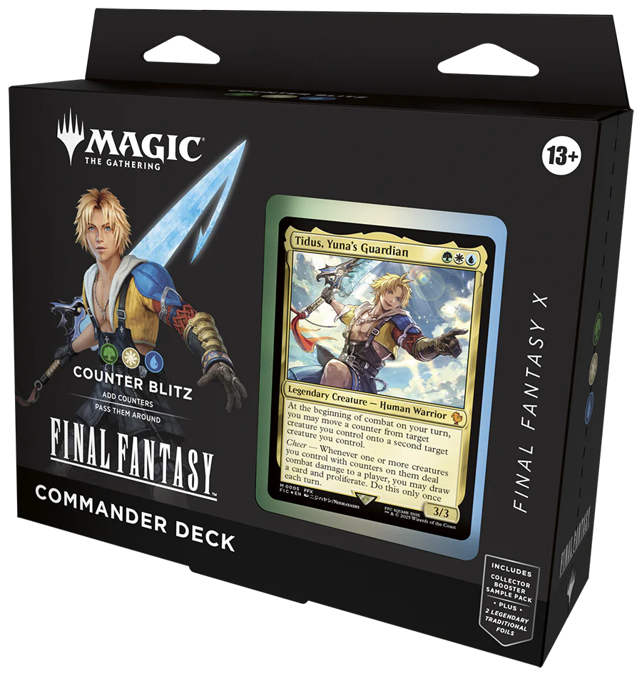 Final Fantasy Commander Deck - Counter Blitz - Inglés