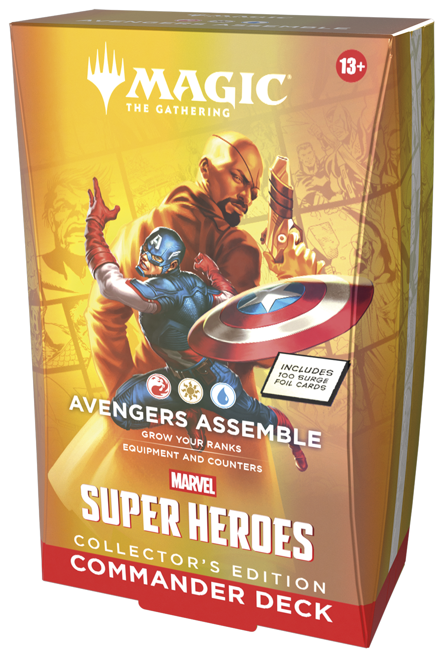 (Preventa 26/06/26) Marvel Super Heroes - Collector's Edition Commander Deck Inglés