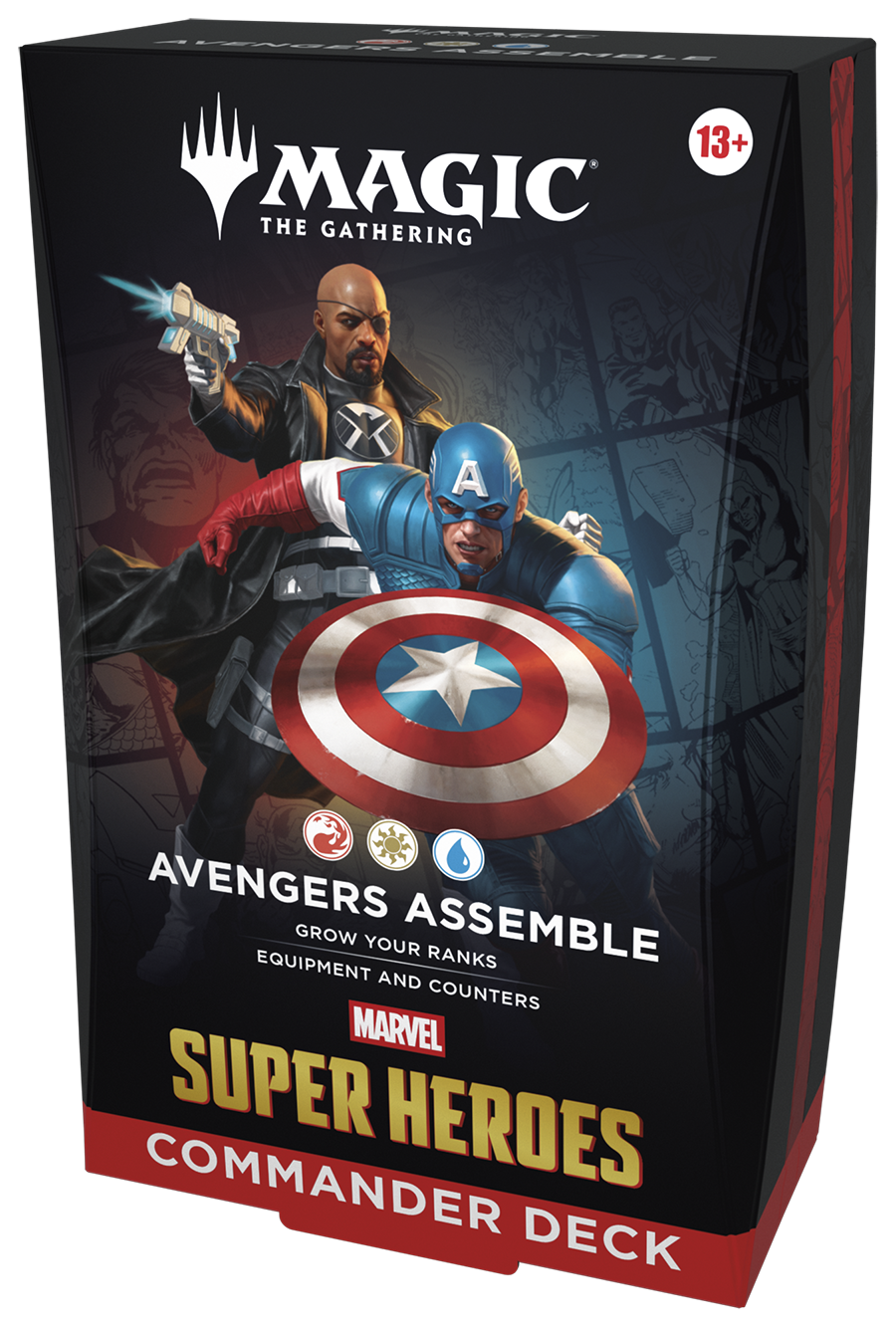 (Preventa 26/06/26) Marvel Super Heroes - Commander Deck Inglés