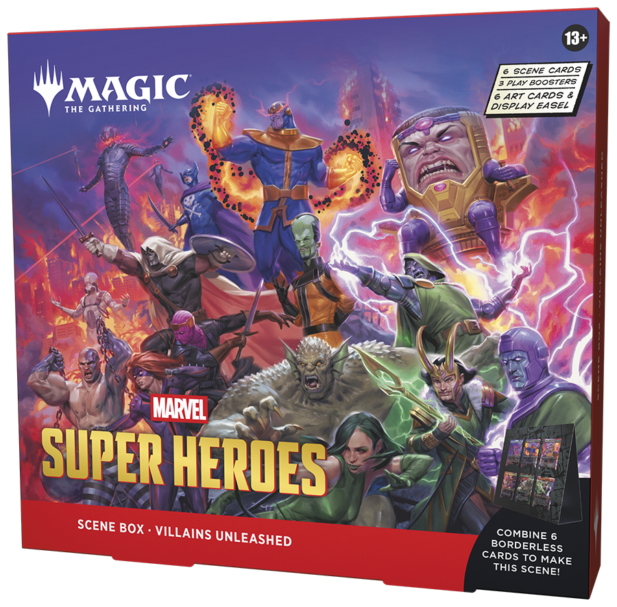 (Preventa 26/06/26) Marvel Super Heroes - Scene Box Villains Unleashed