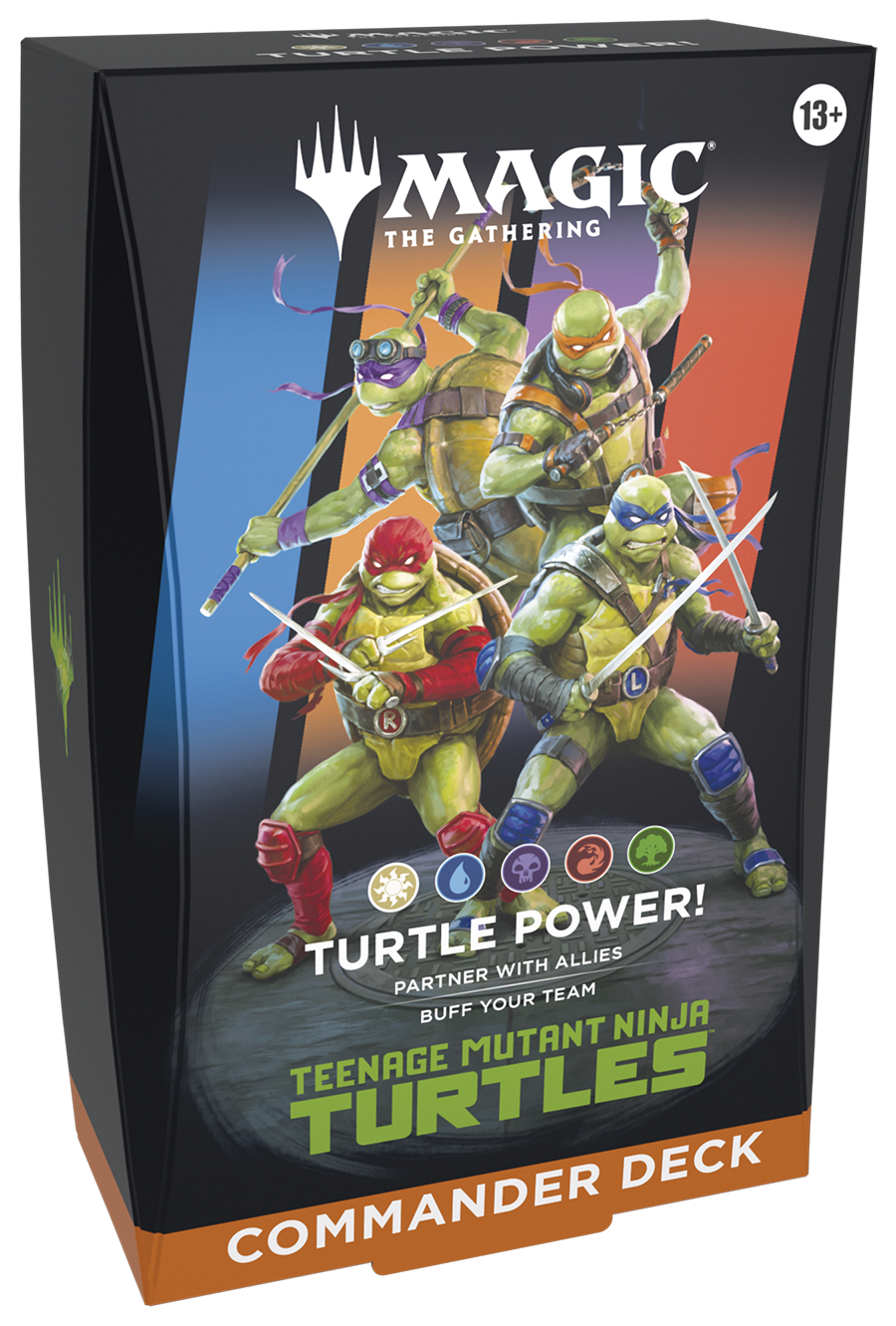 (Preventa 26/3/26) Teenage Mutant Ninja Turtles Commander Deck Inglés