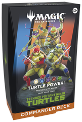 (Preventa 26/3/26) Teenage Mutant Ninja Turtles Commander Deck Inglés