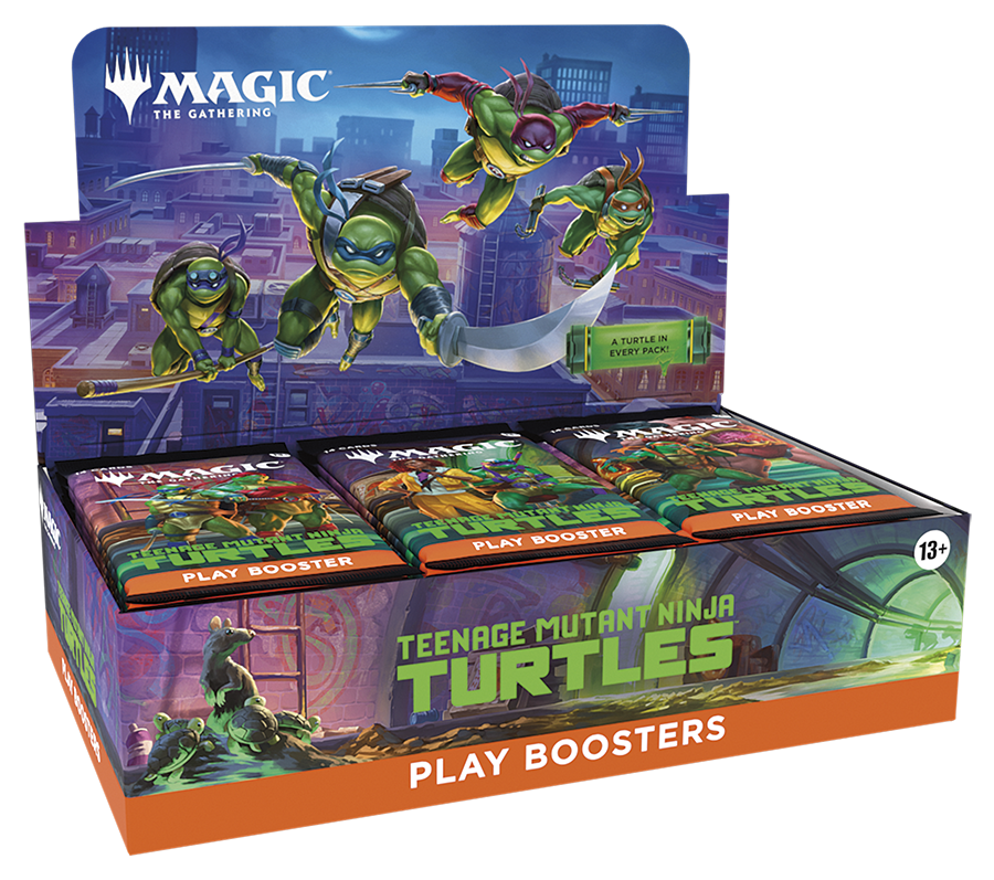 (Preventa 26/3/26) Teenage Mutant Ninja Turtles Booster Display Box Inglés