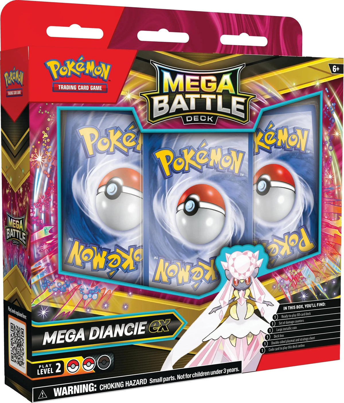 (Preventa) Mega Battle Deck - Mega Diancie ex Inglés