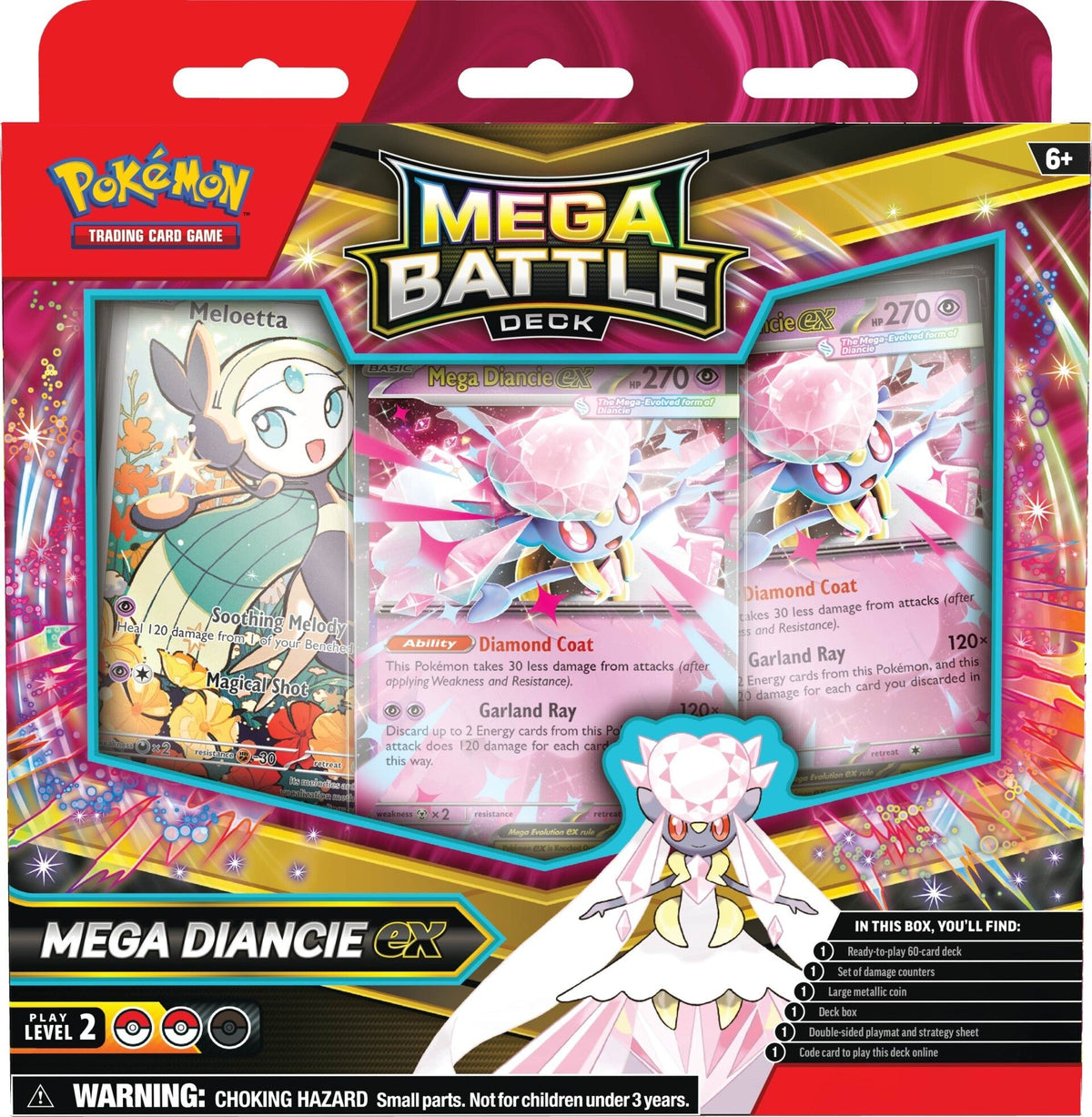 (Preventa) Mega Battle Deck - Mega Diancie ex Español