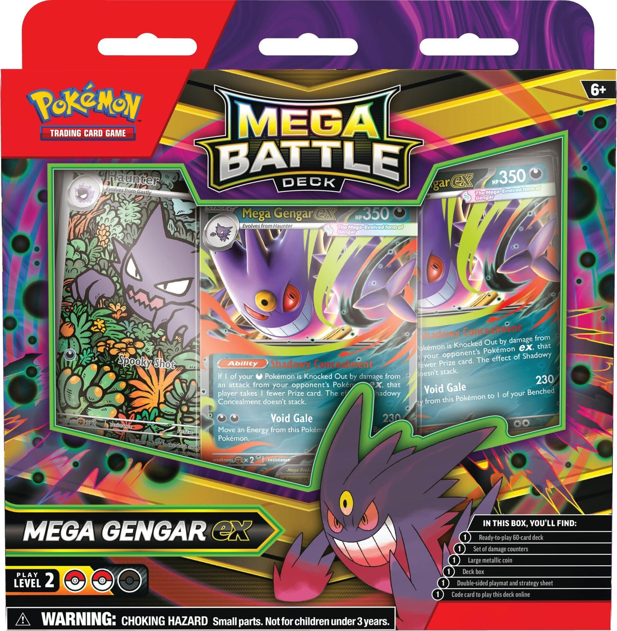 (Preventa) Mega Battle Deck - Mega Gengar ex Inglés