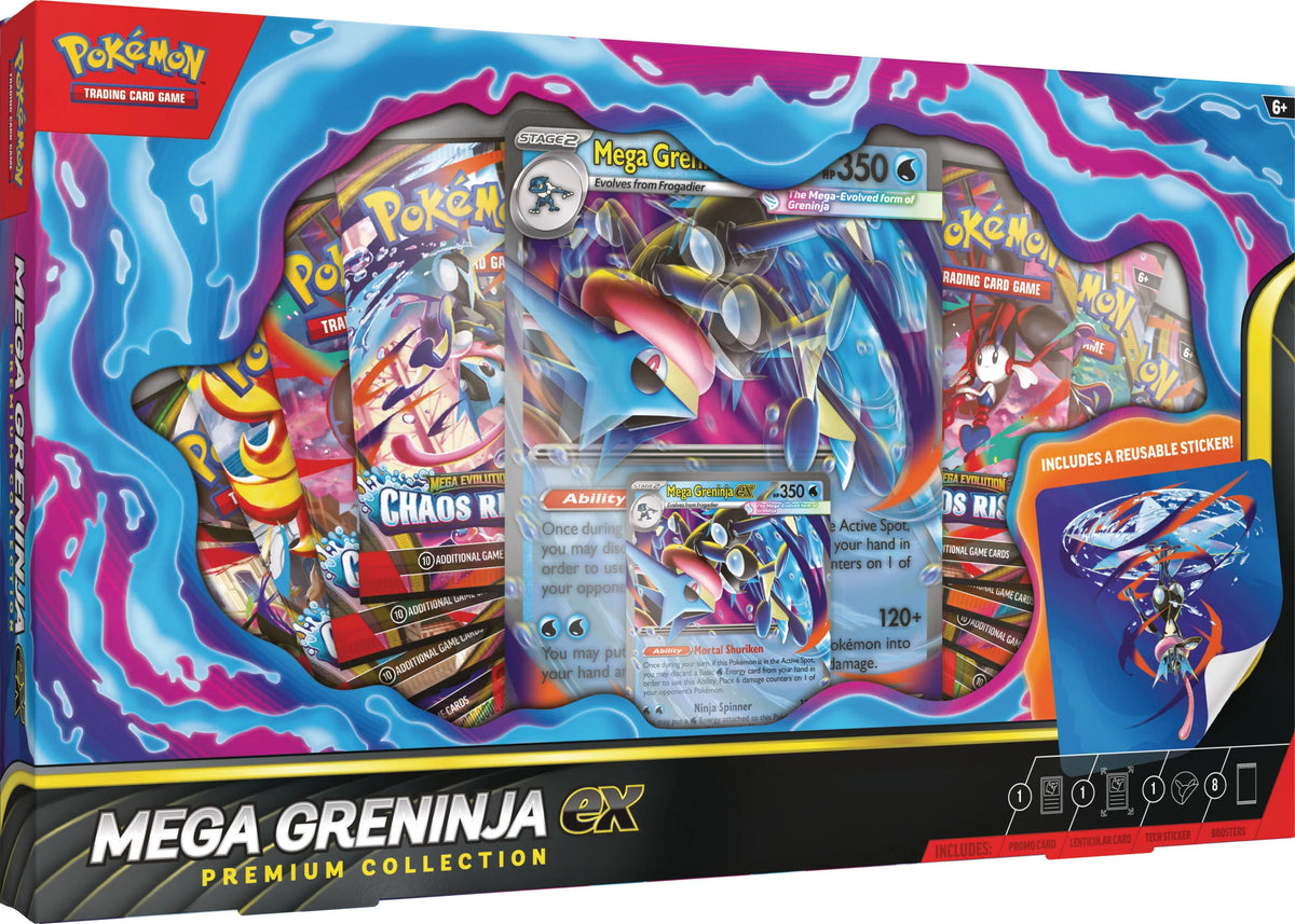 (Preventa 03/07/2026) Mega Greninja ex Premium Collection Inglés