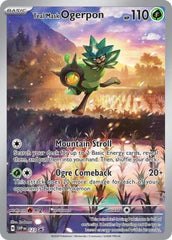Carta Promo Teal Mask Ogerpon Twilight Masquerade Inglés