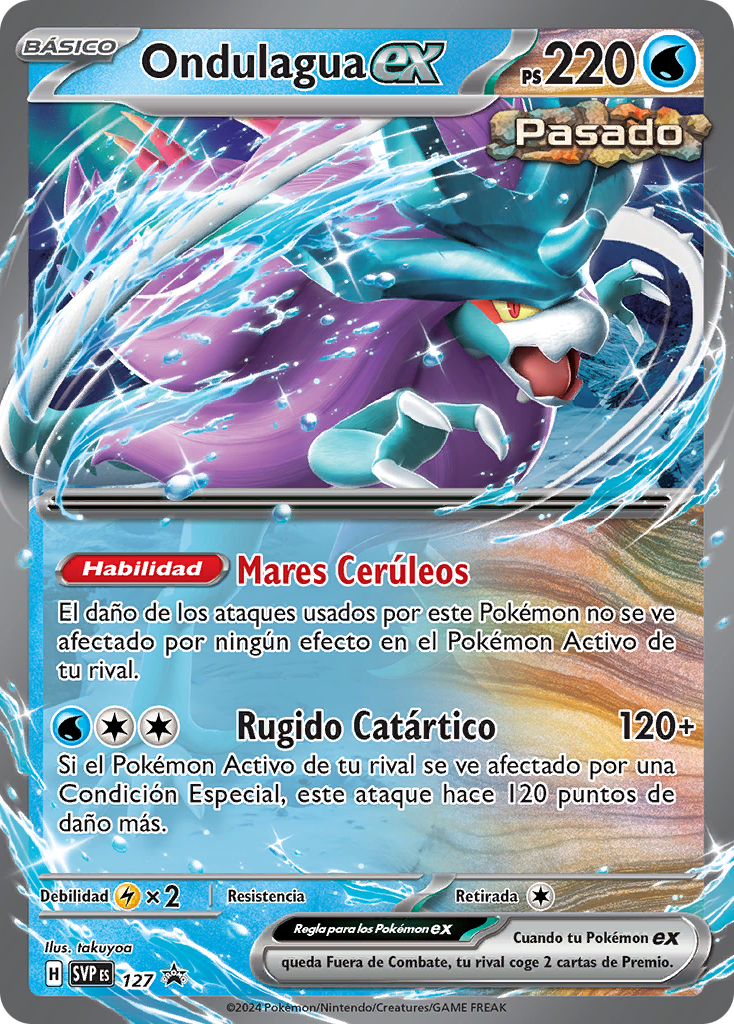 Carta Promo Ondulagua Ex Español