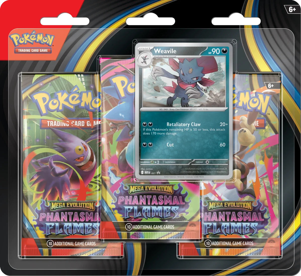 (Preventa) Mega Evolution Phantasmal Flames Blister Pack Español