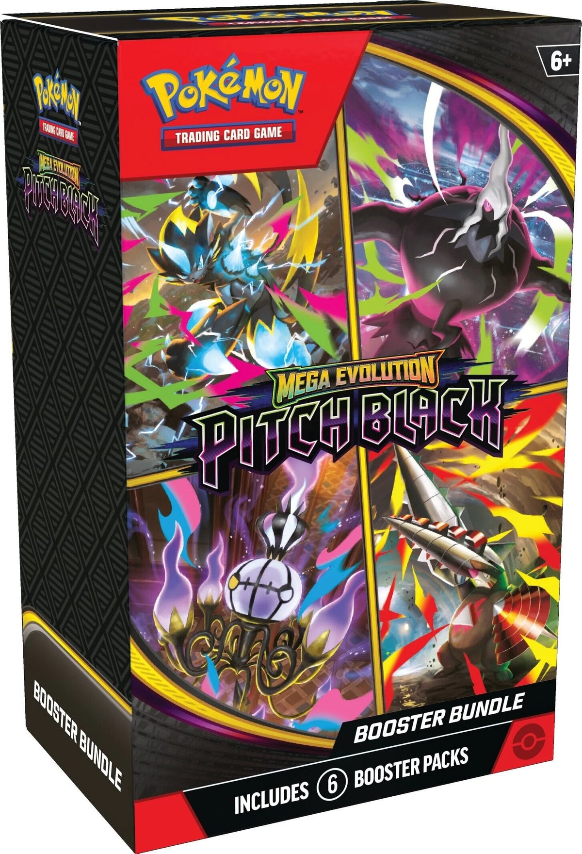 (Preventa 3 - 17/07/2026) Mega Evolution Pitch Black- Booster Bundle Inglés