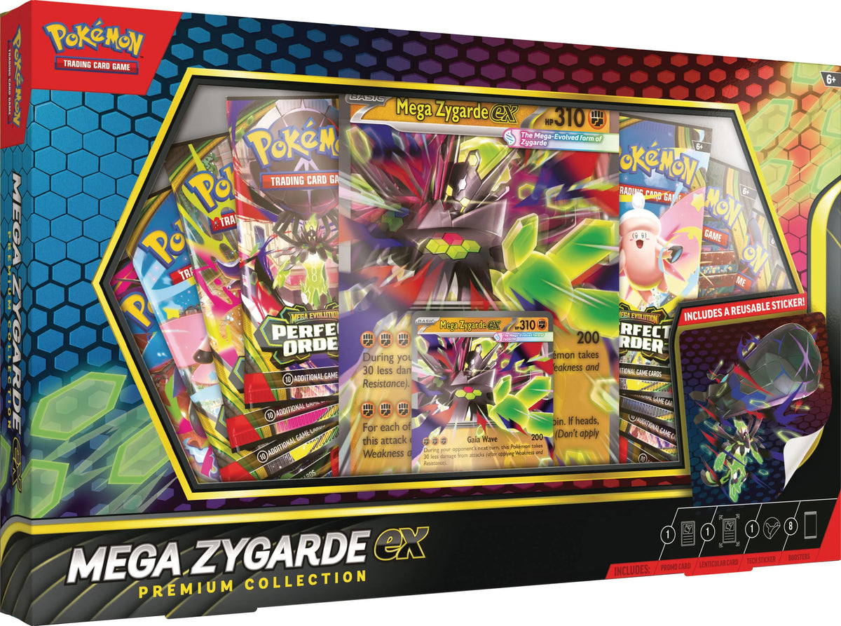 (Preventa 01/05/2026) Perfect Order Mega Zygarde - ex Premium Collection Inglés