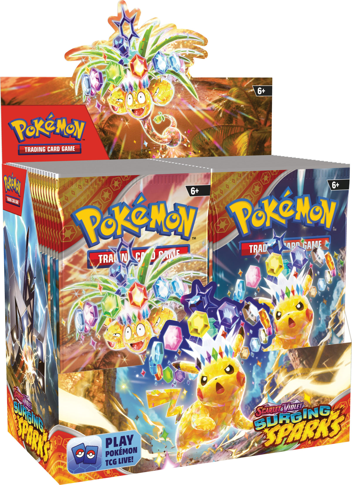 Surging Sparks Booster Box Inglés