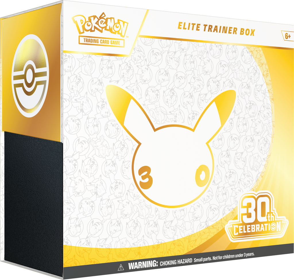 Preventa 3 - 16/09/26) 30th Celebration Elite Trainer Box Inglés
