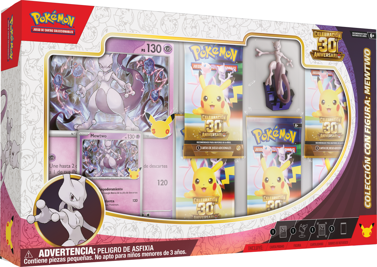 (Preventa 06/11/26) 30th Celebration Figure Collection Mewtwo Español