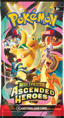 Ascended Heroes Booster Pack Inglés