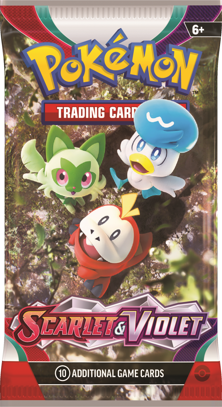 Scarlet & Violet Booster Pack Inglés