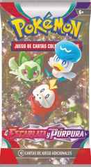 Escarlata y Púrpura Booster Pack Español