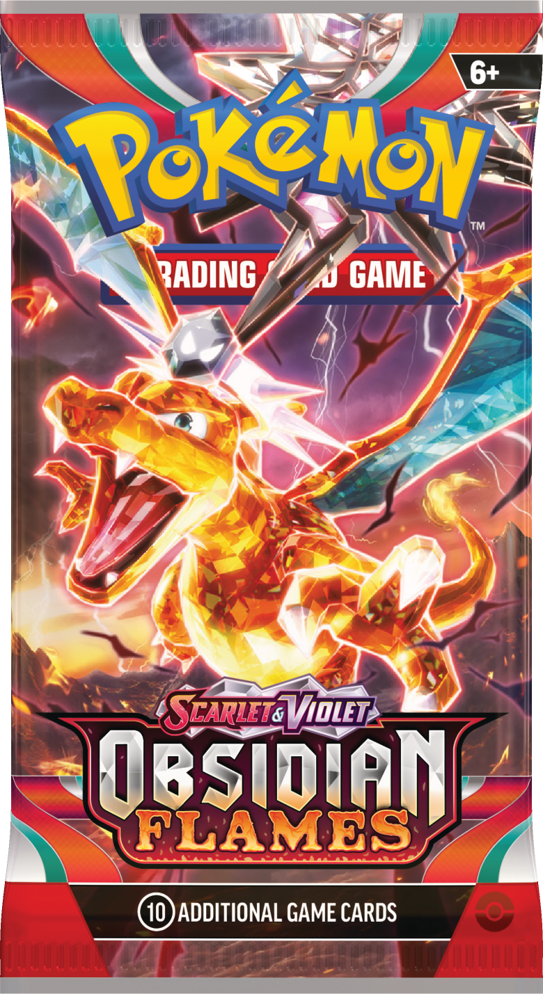 Obsidian Flames Booster Pack Inglés